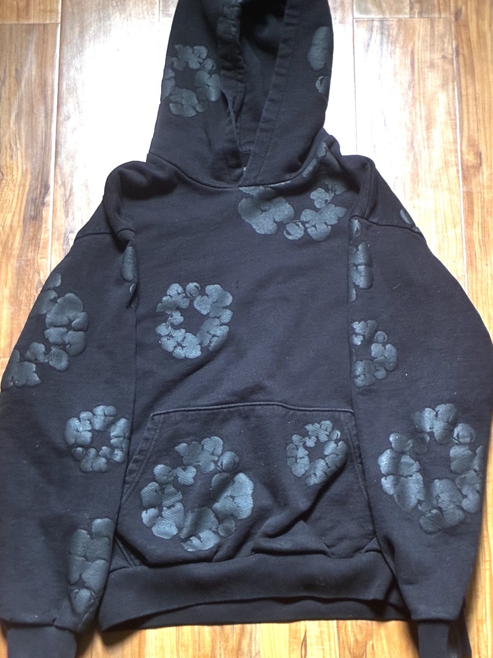 Denim Tears Mono Cotton Wreath Hoodie